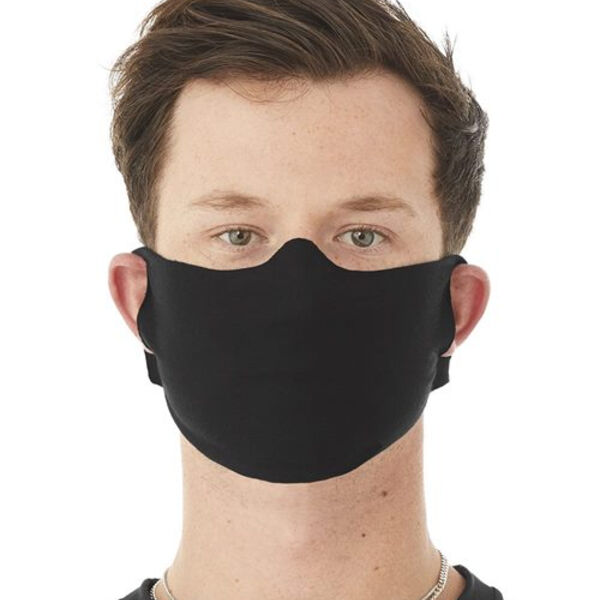 BELLA + CANVAS - Lightweight Fabric Face Cover - CVC 52/48 Cotton/Poly Thumbnail