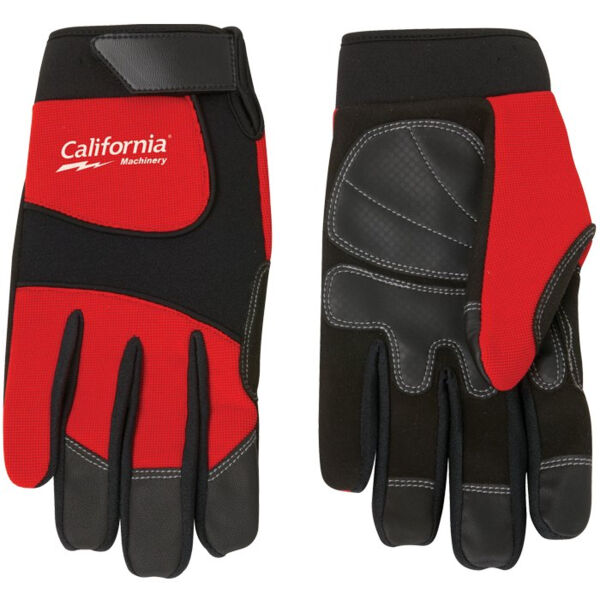 Synthetic Leather Palm Mechanic Style Glove Thumbnail